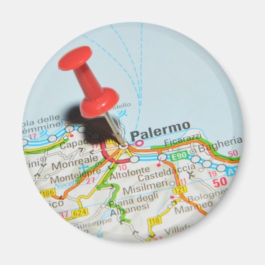 Aimant Palerme, Italie (Devant)