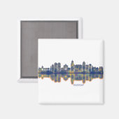 Aimant Palerme Skyline (Recto/Verso)