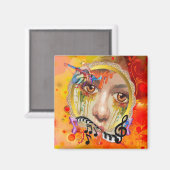 Aimant Palette Artiste (Recto/Verso)