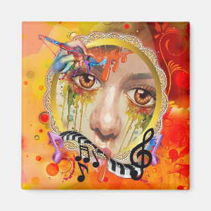 Aimant Palette Artiste