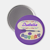 Aimant Palette de l'artiste (Recto/Verso)