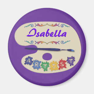 Aimant Palette de l'artiste