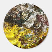 Aimant Palette de l'artiste #1 (Devant)