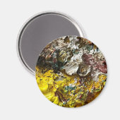 Aimant Palette de l'artiste #1 (Recto/Verso)