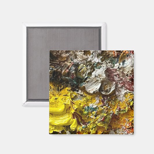 Aimant Palette de l'artiste #1 (Recto/Verso)