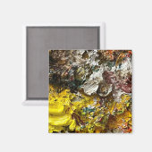 Aimant Palette de l'artiste #1 (Recto/Verso)