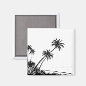 Aimant Palm Beach (Recto/Verso)