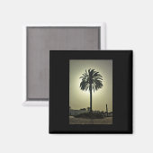 Aimant Palm ensoleillé (Recto/Verso)