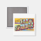 Aimant Palm Springs California CA Grande Lettre carte pos (Recto/Verso)