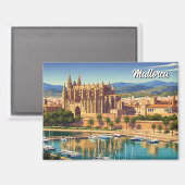 Aimant Palma de Mallorca Espagne Voyage (Recto/Verso)