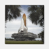 Aimant Palmetto arbres cadre navette spatiale Endeavour (Devant)
