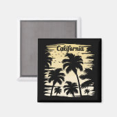 Aimant Palmier de Californie (Recto/Verso)