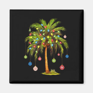 Aimant Palmier de Noël Lumière Hawaï Tropical Noël 1