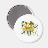 Aimant Palmier Sénégal (Recto/Verso)