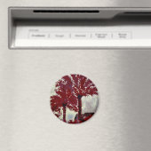 Aimant palmiers acrylique moderne mur art (In Situ (Lave-vaisselle))