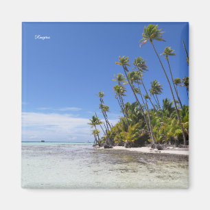 Aimant palmiers de Rangiroa