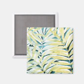 Aimant Palmiers éclairés - Palmiers Feuilles (Recto/Verso)