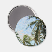 Aimant Palmiers exotiques (Recto/Verso)