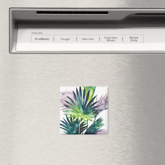 Aimant Palmiers Twilight - Franges de palmiers (In Situ (Lave-vaisselle))