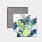 Aimant Palmiers Twilight - Palmiers Feuilles (Recto/Verso)