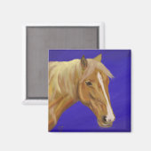 Aimant Palomino Horse (Recto/Verso)