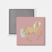 Aimant Palomino Horse (Recto/Verso)