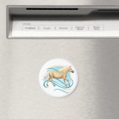 Aimant Palomino Quarter Horse (In Situ (Lave-vaisselle))