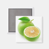 Aimant Pamplemousse blanc (Recto/Verso)