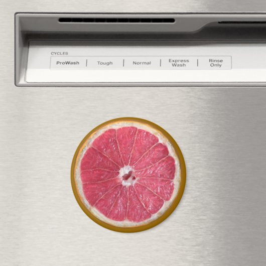 Aimant Pamplemousse rouge juteux (In Situ (Lave-vaisselle))