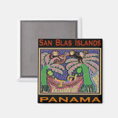 Aimant Panama Mola (Recto/Verso)