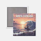 Aimant Panama Père Noël Catalina Travel (Recto/Verso)