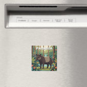 Aimant Panama Tapir dans le Parc National de Coiba Voyage (In Situ (Lave-vaisselle))