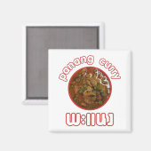 Aimant Panang Thai Curry ... Thaïlande Street Food (Recto/Verso)