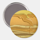 Aimant Pancake et sirop d'érable mignon (Recto/Verso)