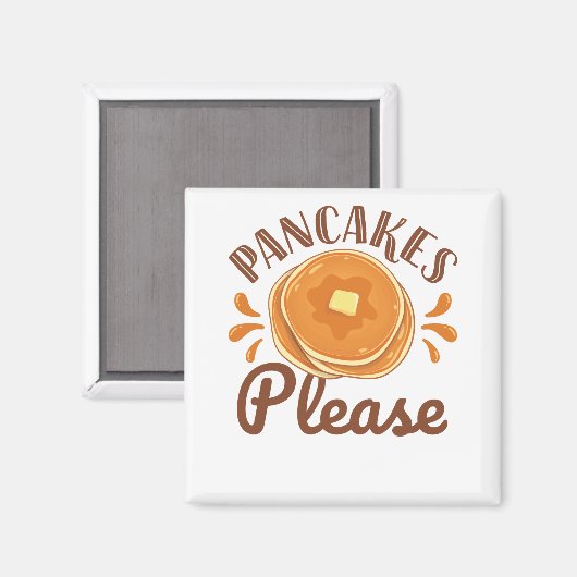 Aimant Pancakes S'Il Vous Plaît (Recto/Verso)