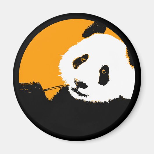Aimant panda. (Devant)