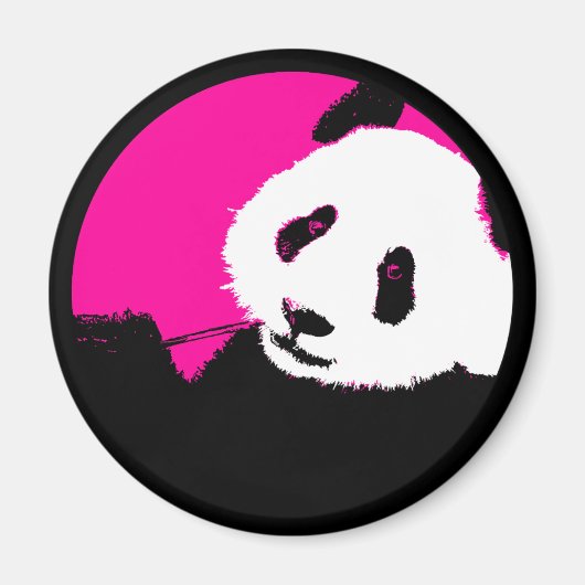 Aimant panda. (Devant)