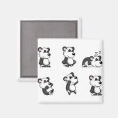Aimant Panda (Recto/Verso)