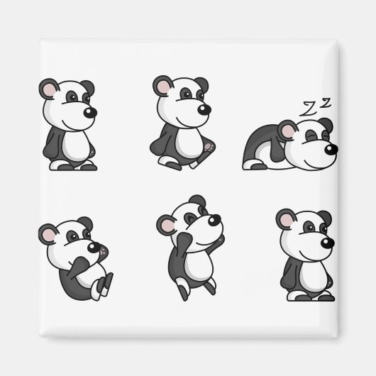 Aimant Panda (Devant)