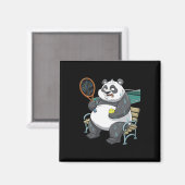 Aimant Panda Animals Dminton Navettes (Recto/Verso)