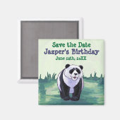 Aimant Panda Bear Party Centre (Recto/Verso)