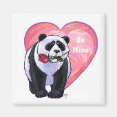 Aimant Panda Bear Saint Valentin (Devant)