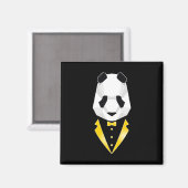 Aimant Panda de luxe (Recto/Verso)