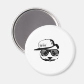 Aimant Panda du ghetto (Recto/Verso)