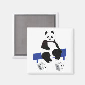 Aimant Panda magnétique (Recto/Verso)
