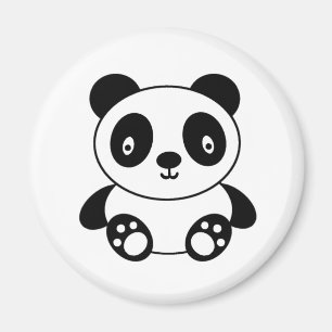 Aimant Panda mignon