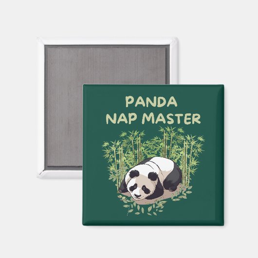 Aimant Panda Nap Master (Recto/Verso)