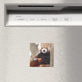 Aimant panda rouge (In Situ (Lave-vaisselle))