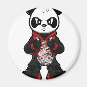 Aimant Panda rouge (Devant)