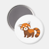 Aimant Panda roux Che (Recto/Verso)